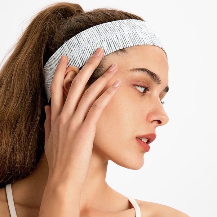 Women's Stretch Yoga Headband - Sweat-Wicking Sports Headband for Running, Fitness & Outdoor Activities