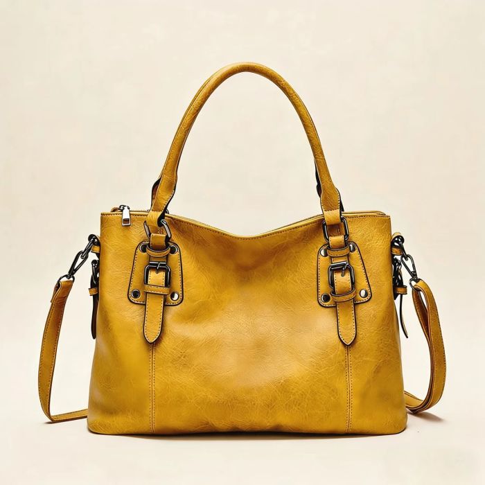 Retro Boston Handbag - Minimalist Crossbody & Shoulder Bag with Large Capacity