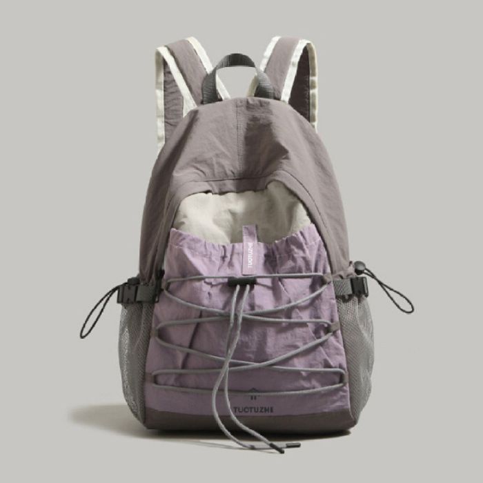 Lightweight Nylon Casual Backpack for Women - Minimalist School & Travel Daypack (2026 Collection)