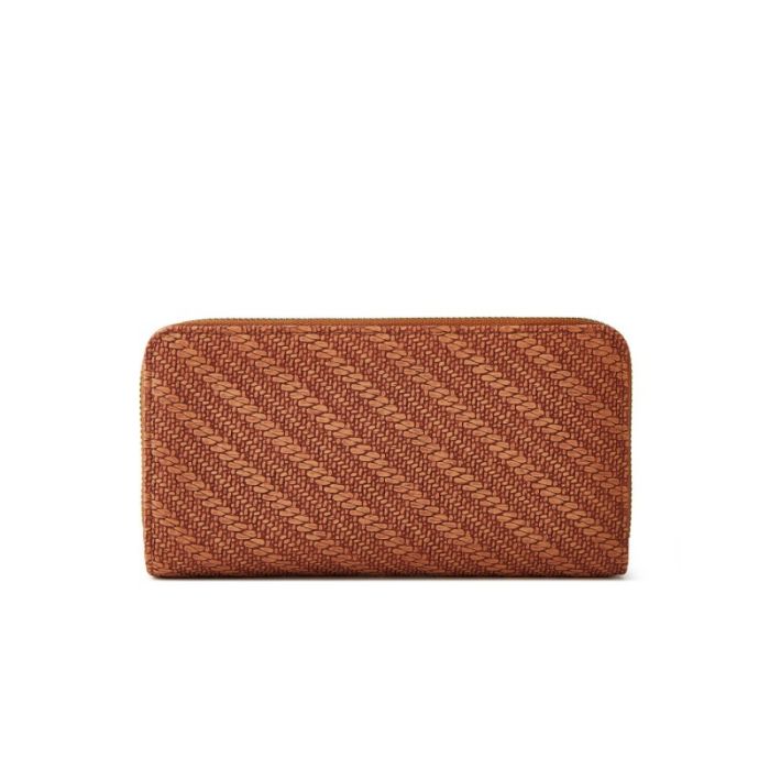 RFID Blocking Long Wallet for Women - Minimalist Card Holder with Coin Pocket