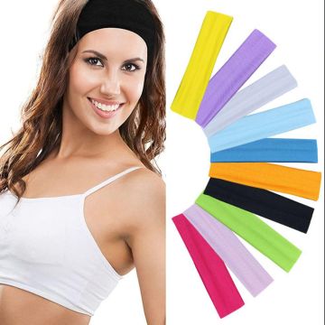 Unisex Athletic Headband - Premium Sweat-Wicking Sports Hair Band for Yoga, Running & Fitness