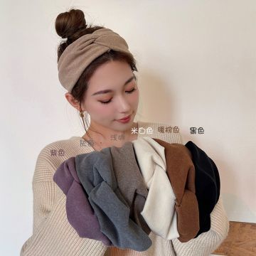 Korean Style Wide Headband - Versatile Face Washing & Daily Wear Hair Accessory