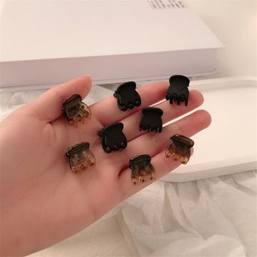 Mini Claw Clips for Women - Small Hair Accessories for Side Bangs & Flyaways
