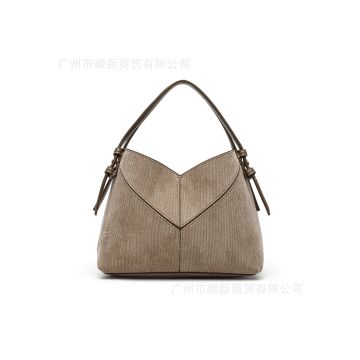 Women's Vintage Oval Crossbody Handbag - Premium European Style Small Purse