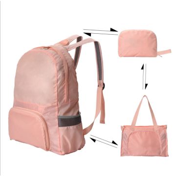 Custom Logo Waterproof Folding Backpack - Lightweight 15-Inch Laptop Backpack for Business & Travel
