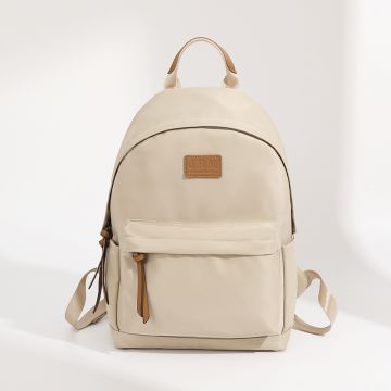 Women's Large Capacity Minimalist School Backpack - Japanese Style Oxford Cloth Daypack