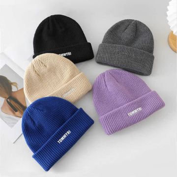 Women's Winter Knit Beanie - Soft Warm Earflap Hat - Slimming Face-Framing Design