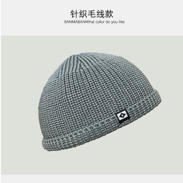 Unisex Thin Knit Beanie - Lightweight Brimless Skullcap for Spring & Autumn